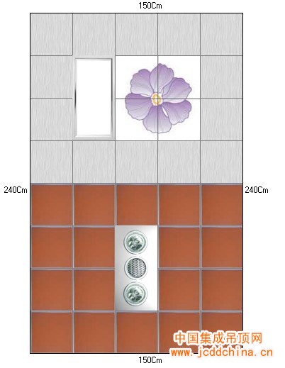 集集陽光集成吊頂樣品圖