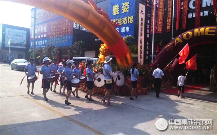 陣勢不容小覷，奧盟宜春專賣店開業(yè)大吉