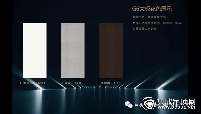 巨奧G6系列新品滿足客戶對和諧新家居的美感與質(zhì)感的追求！