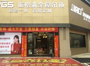 派格森全屋吊頂江西南昌專賣店