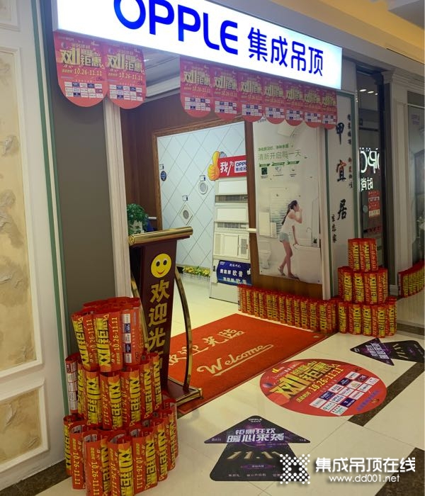 OPPLE集成吊頂上海奉賢專賣店