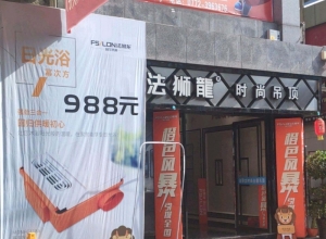 法獅龍時尚吊頂廣西柳州專賣店