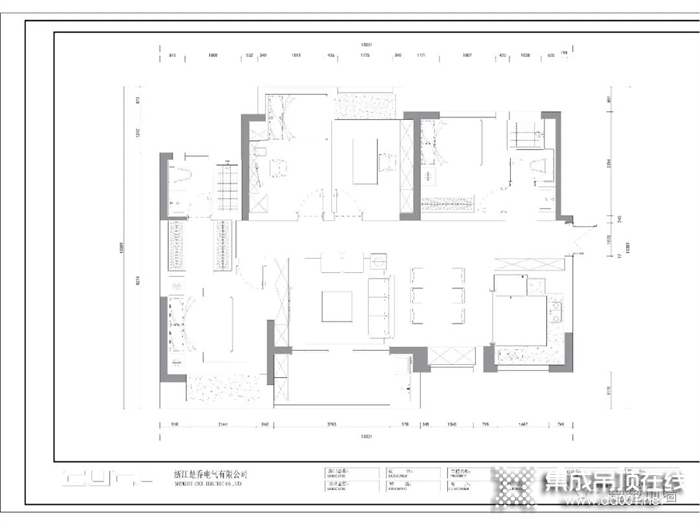 向往DE原創(chuàng)設(shè)計家！楚楚頂墻125㎡現(xiàn)代輕奢全屋頂墻門柜設(shè)計！